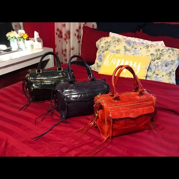 Rebecca Minkoff Purple Haze Zip MAM Morning After Mini Bag Handbag SUPER RARE - Picture 3 of 5